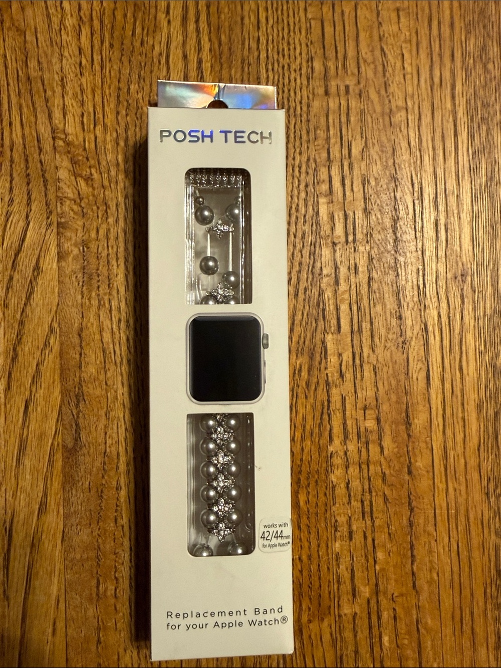 Silver Replacement Band for Apple Watch (42/44mm)